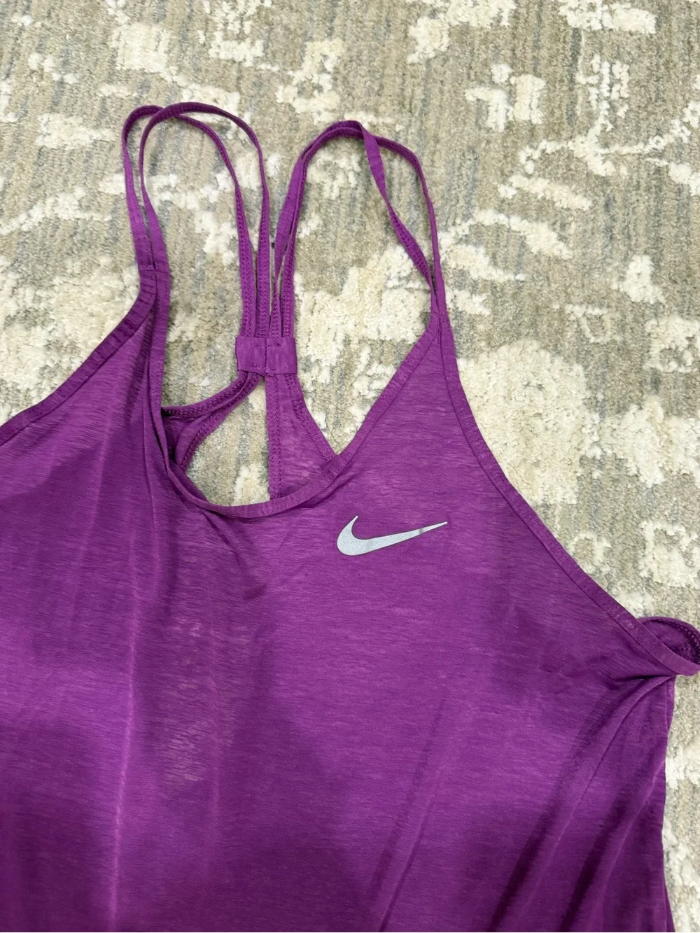 Nike Women's Tank Tops — Black, Orange & Purple Trio